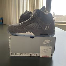 Air Jordan 5 Wolf Grey 2026 Sz 13 DS