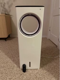 Bladeless white air cooler