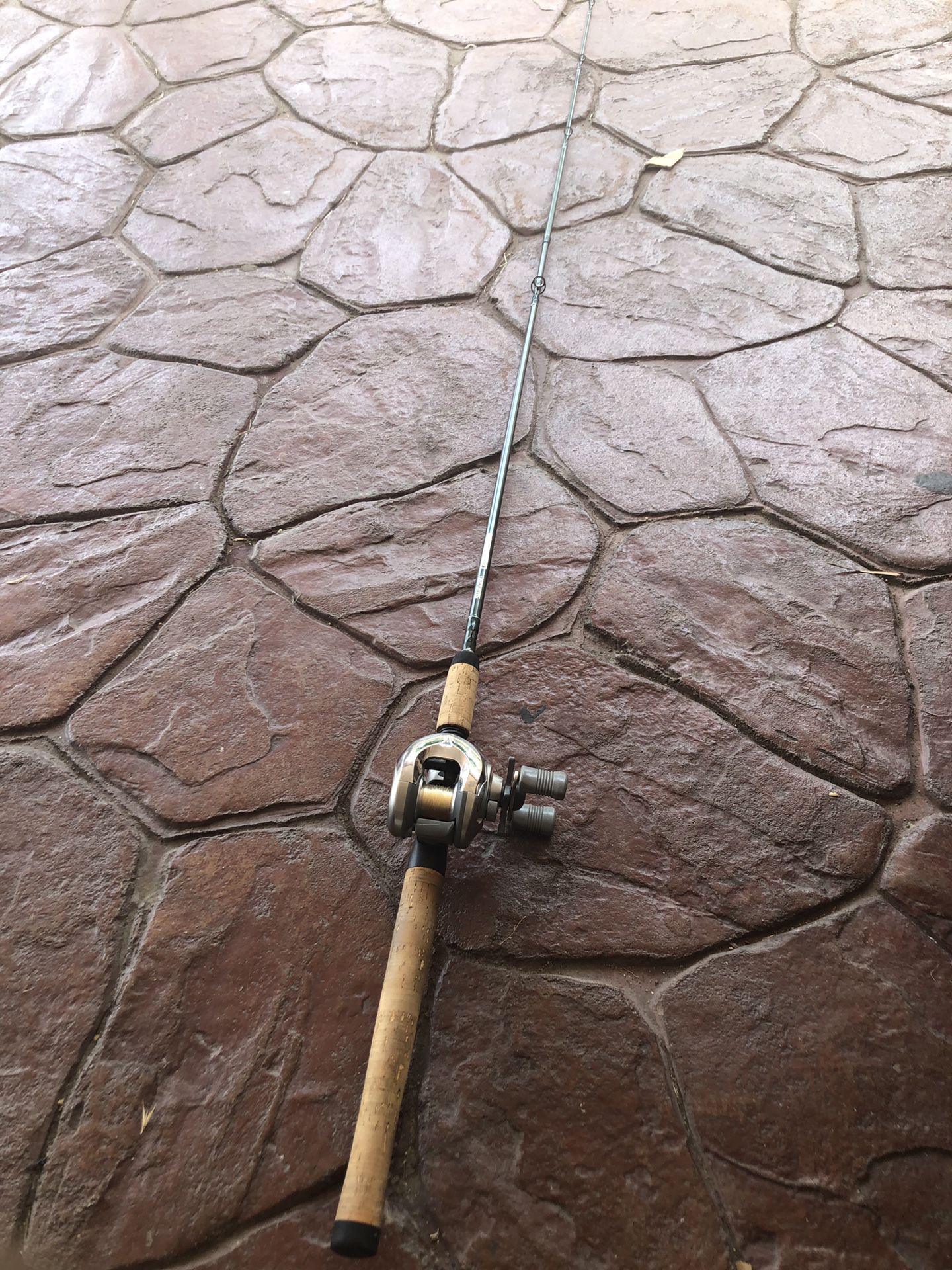 Fishing rod (baitcaster, Shimano combo)