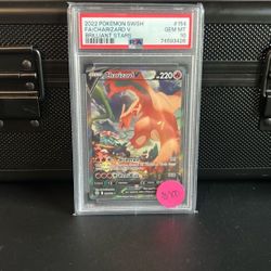 Pokemon Charizard V PSA 10