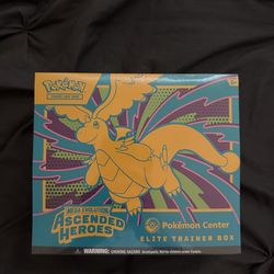 Pokemon Center Ascended Heroes Elite Trainer Box