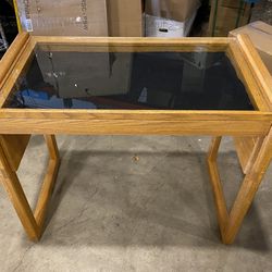 Fine Wares Glass Display Drawer Table/Desk