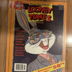 Looney Tunes Magazine Spring 1990 Number 2 -- 2 available. Price For Each