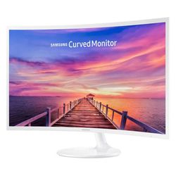 27" Samsung 1080p White Curved Monitor FHD FreeSync C27F391FHN