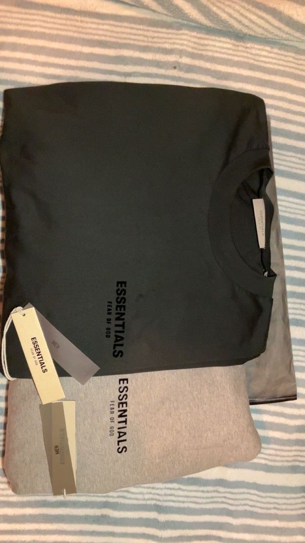 Essentials Hoodie And Shirt