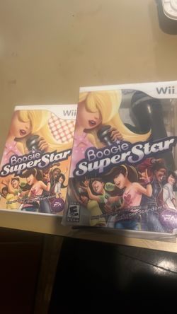 Boogie SuperStar Nintendo Wii Game and 🎤