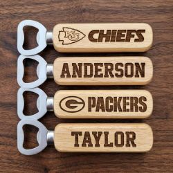 Custom Laser Engraved Bottle Opener