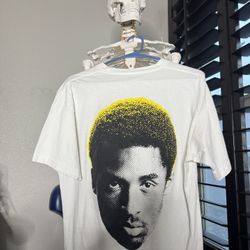 Kobe Bryant VINTAGE Y2K NIKE BIG FACE KOBE SHIRT SZ medium WHT