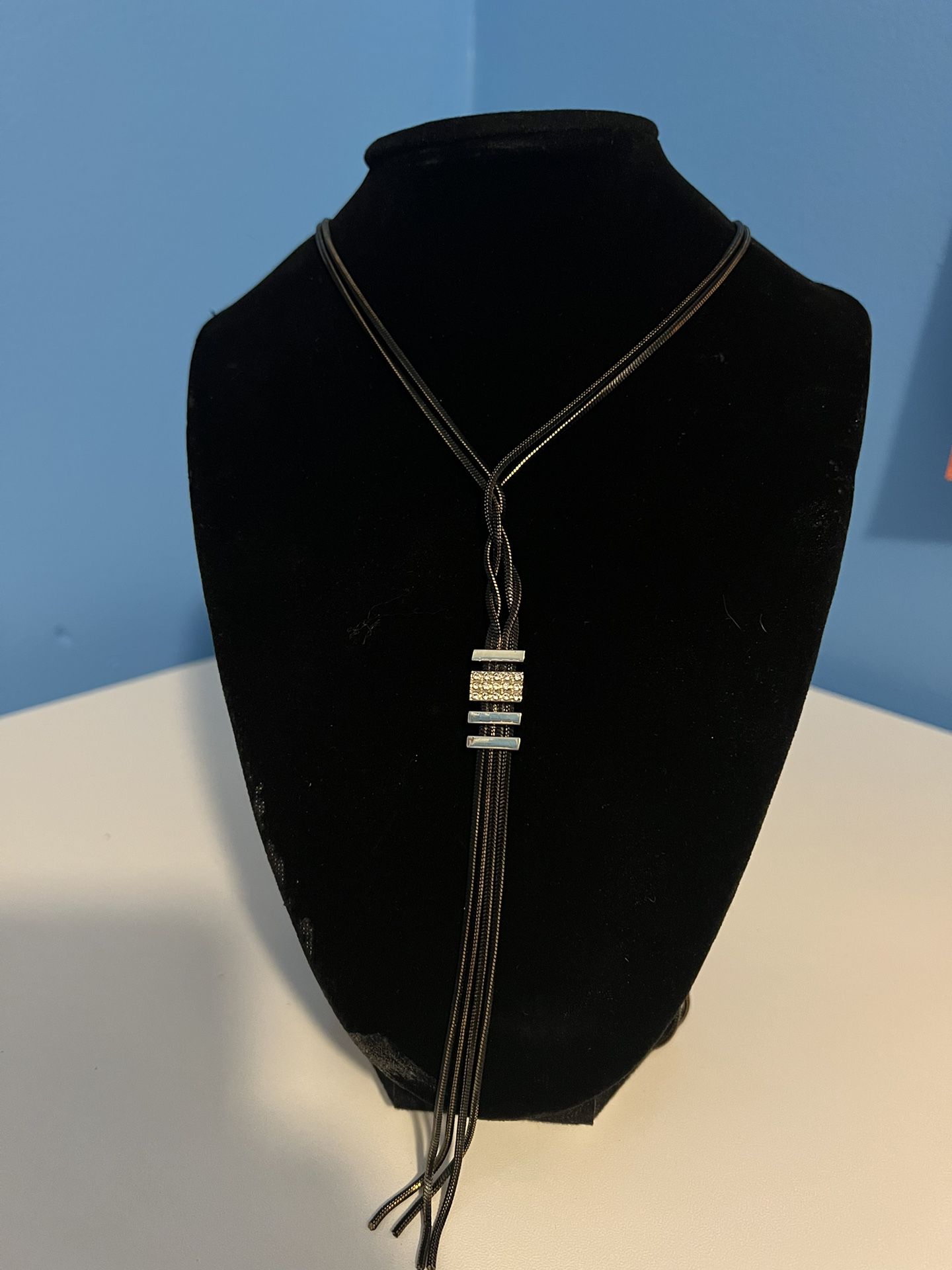 Multi Strand Tassel Necklace