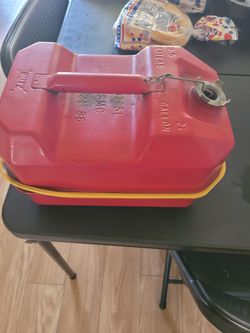Old gas can  metal