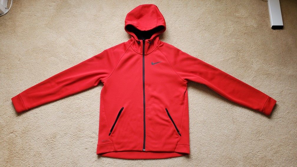 Nike Hooded Full Zip Jacket Sweater Men Size Medium