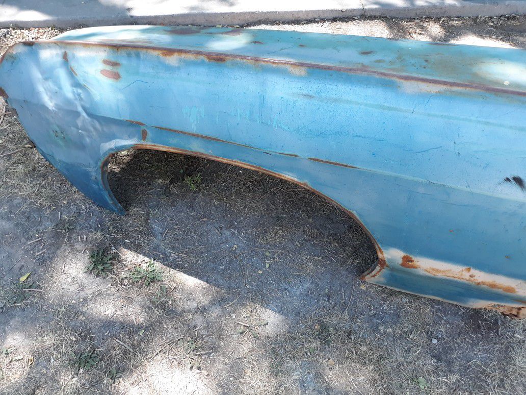 1967 Chevrolet Impala fender and wheel well