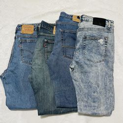 Men’s Jeans $20 Each Or All (4) For $50