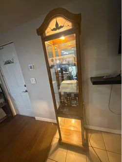 Vintage Display Cabinet Curio