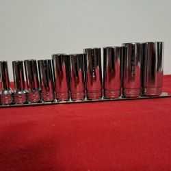 Snap-On 211SFSY 11pc 6pt 3/8"Drive SAE Deep