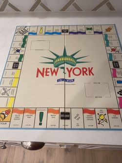 New York Monopoly Board
