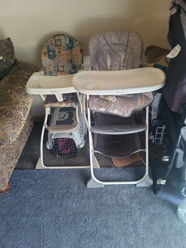 Graco And Cosco High Chairs