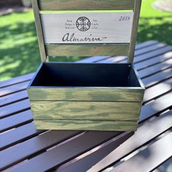 Wine Crate Panel Planter