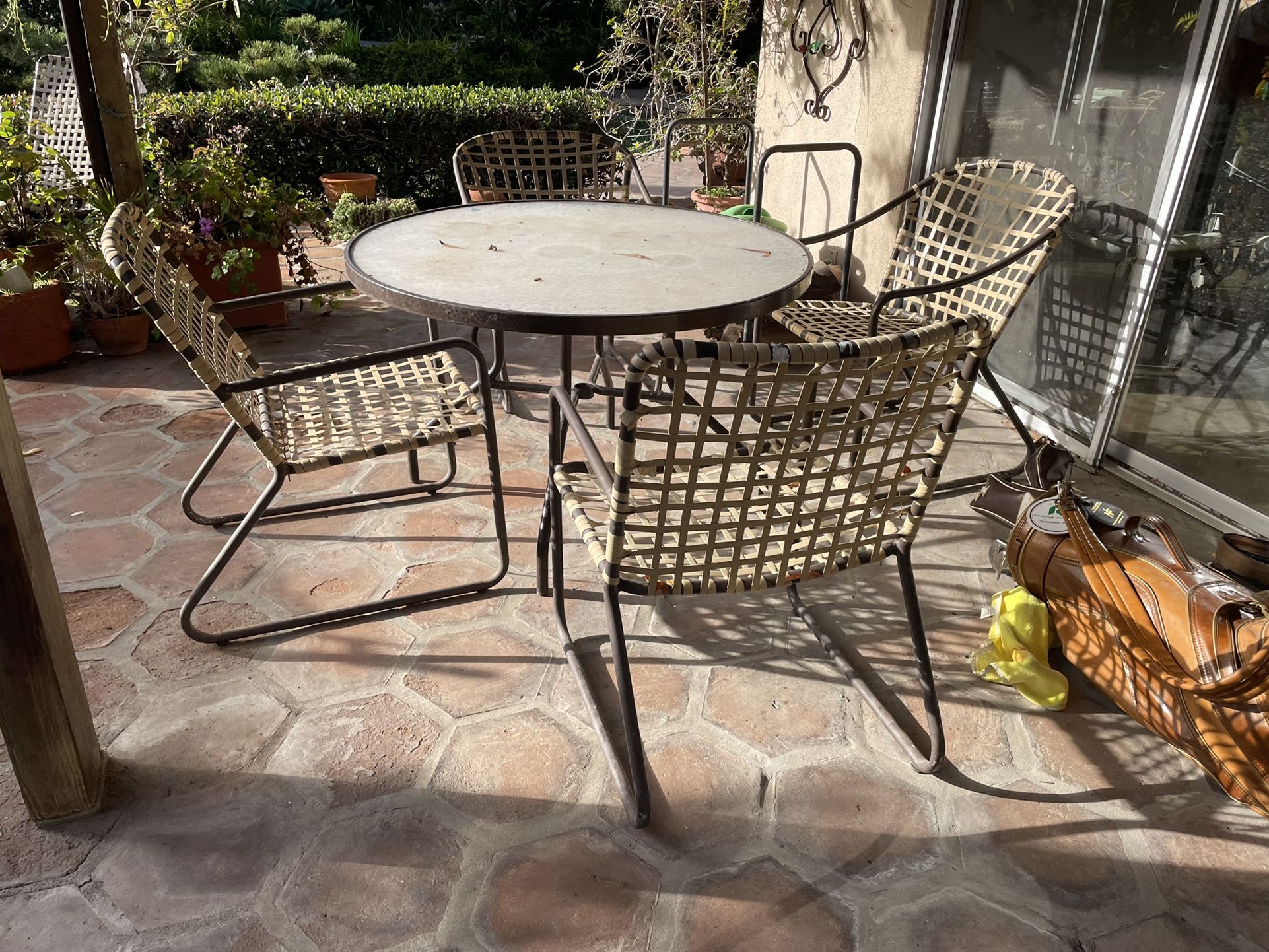 Outdoor Furniture Brown Jordan Still Brown Jordan Piece Patio Set