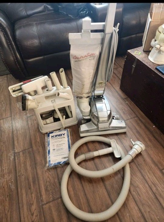 Vintage Kirby Generation 3 Vacuum Cleaner & Accessories