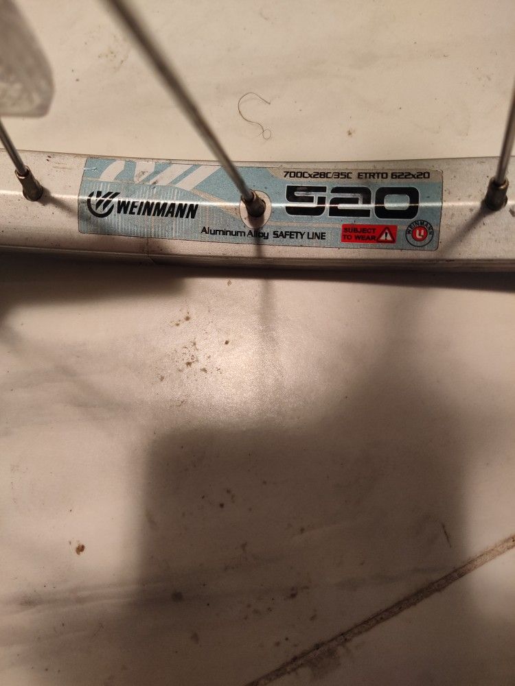 Weinmann 700 Aluminum Back Wheel