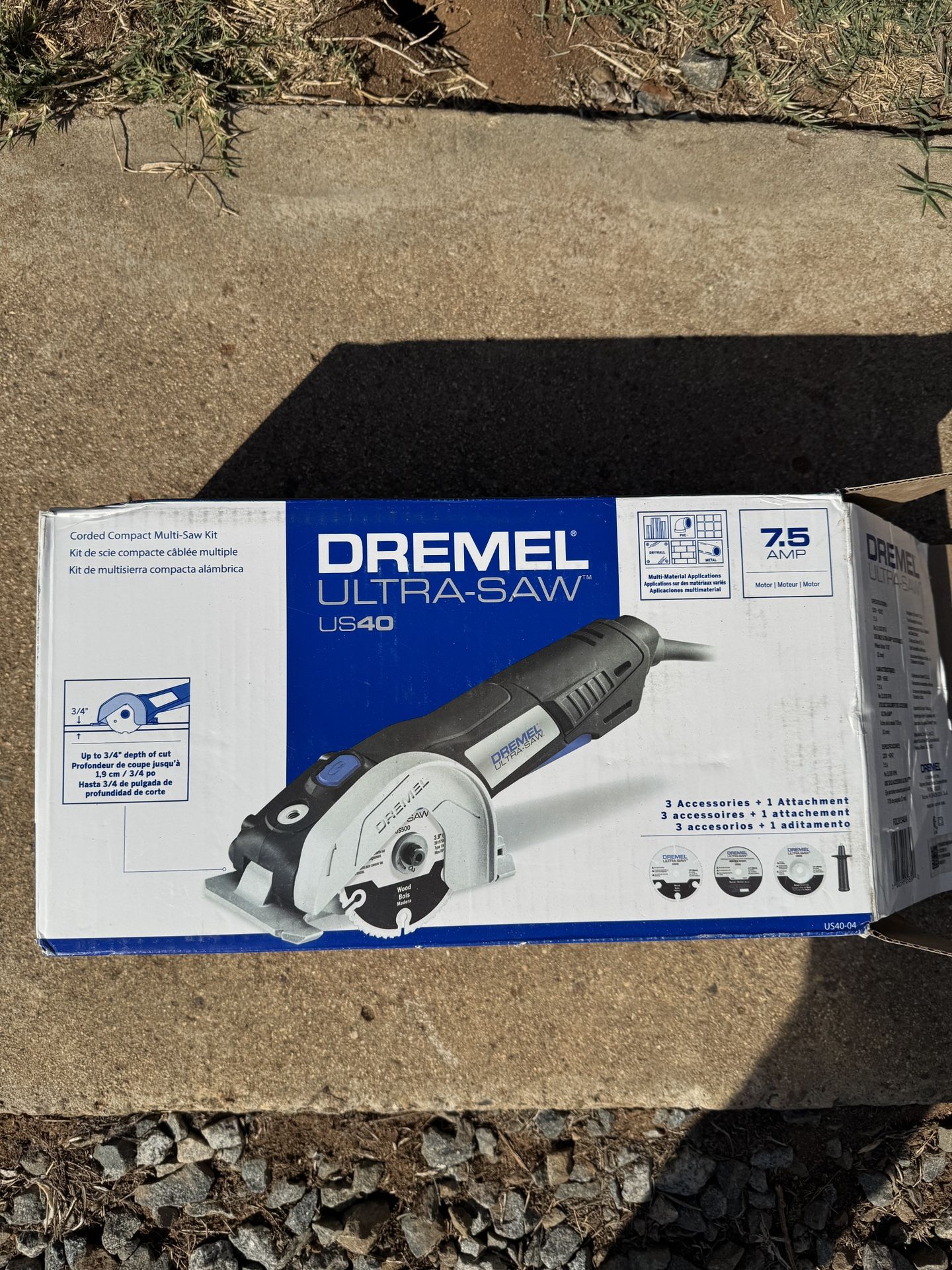 NEW Dremel Ultra-Saw US40 Kit – Compact Multi-Material Saw (Open Box)