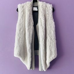 Vince Fur And Wool Vest