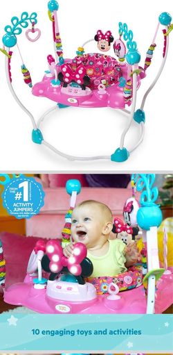 Disney Baby MINNIE MOUSE PeekABoo Baby Activity Center