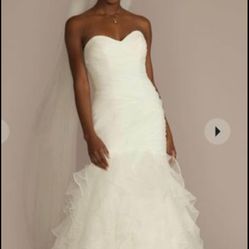 Plus Size Wedding Dress New Never Worn Ivory 