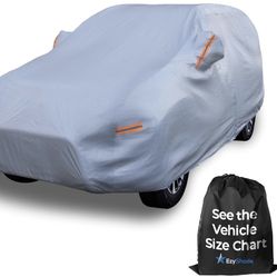 10-Layer SUV Car Cover Waterproof All Weather Outdoor Full Exterior Covers for Automobiles 