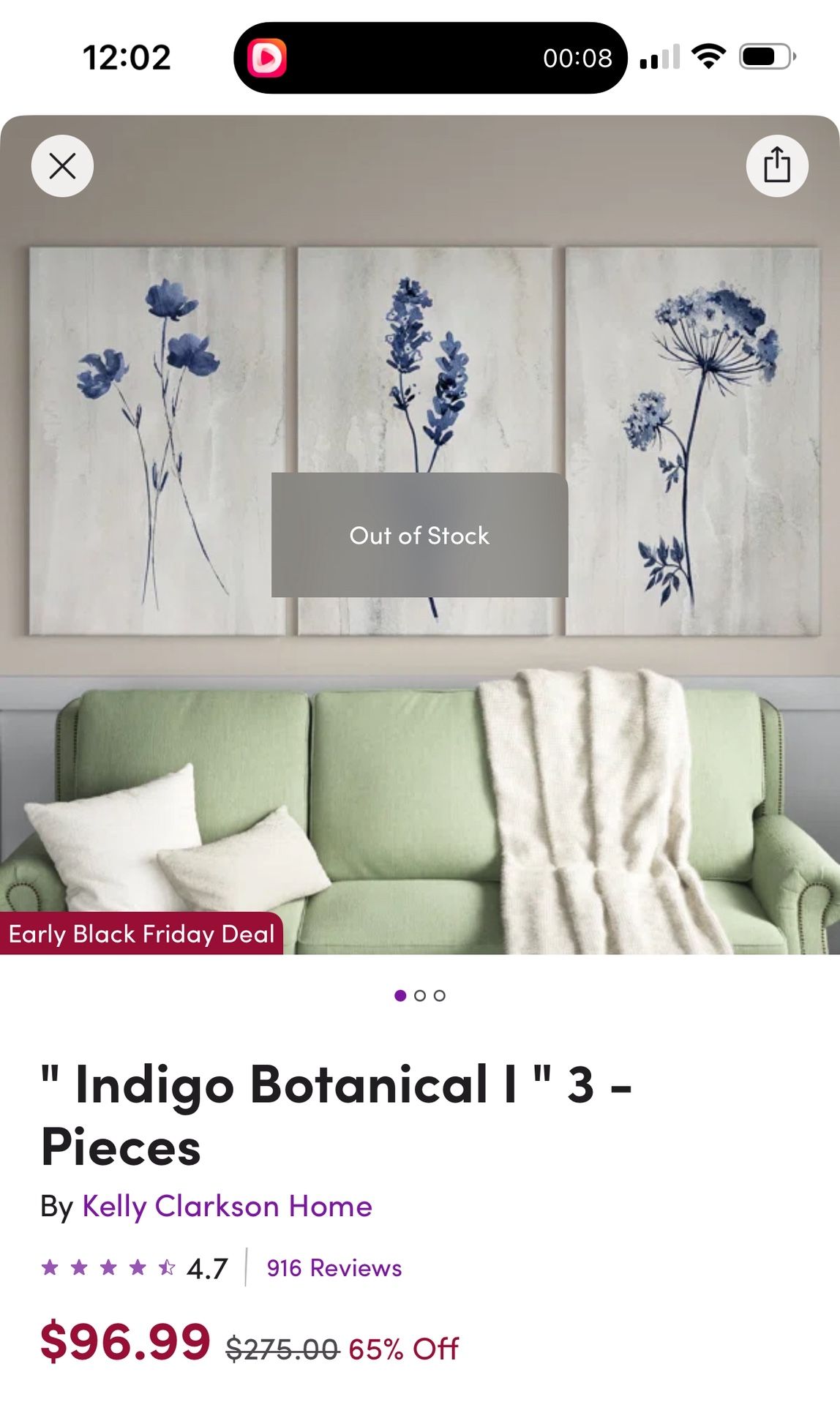 48”x96” Wall Pictures