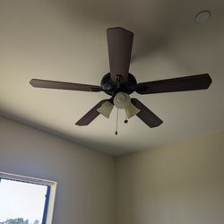 2 Ceiling Fans With Lights