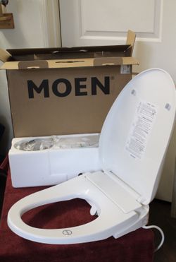 Moen 5-Series Premium Electric Add-On Bidet Toilet Seat Premium with Remote New for Bathroom Restroom