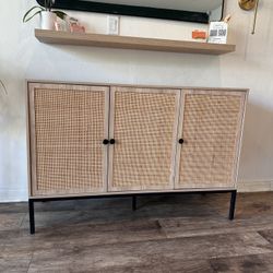 Natural Ratten Wide Sideboard 