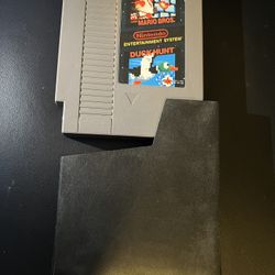 Super Mario Bros. And Dunk Hunt NES And Legendary Wings NES 
