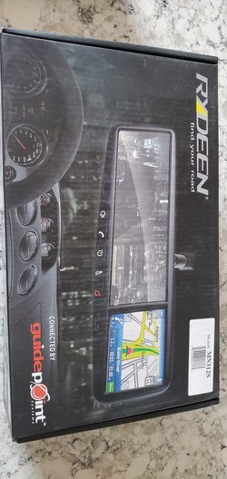 Rydeen rearview mirror with gps