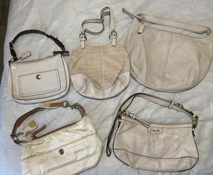 White Coach Purse 