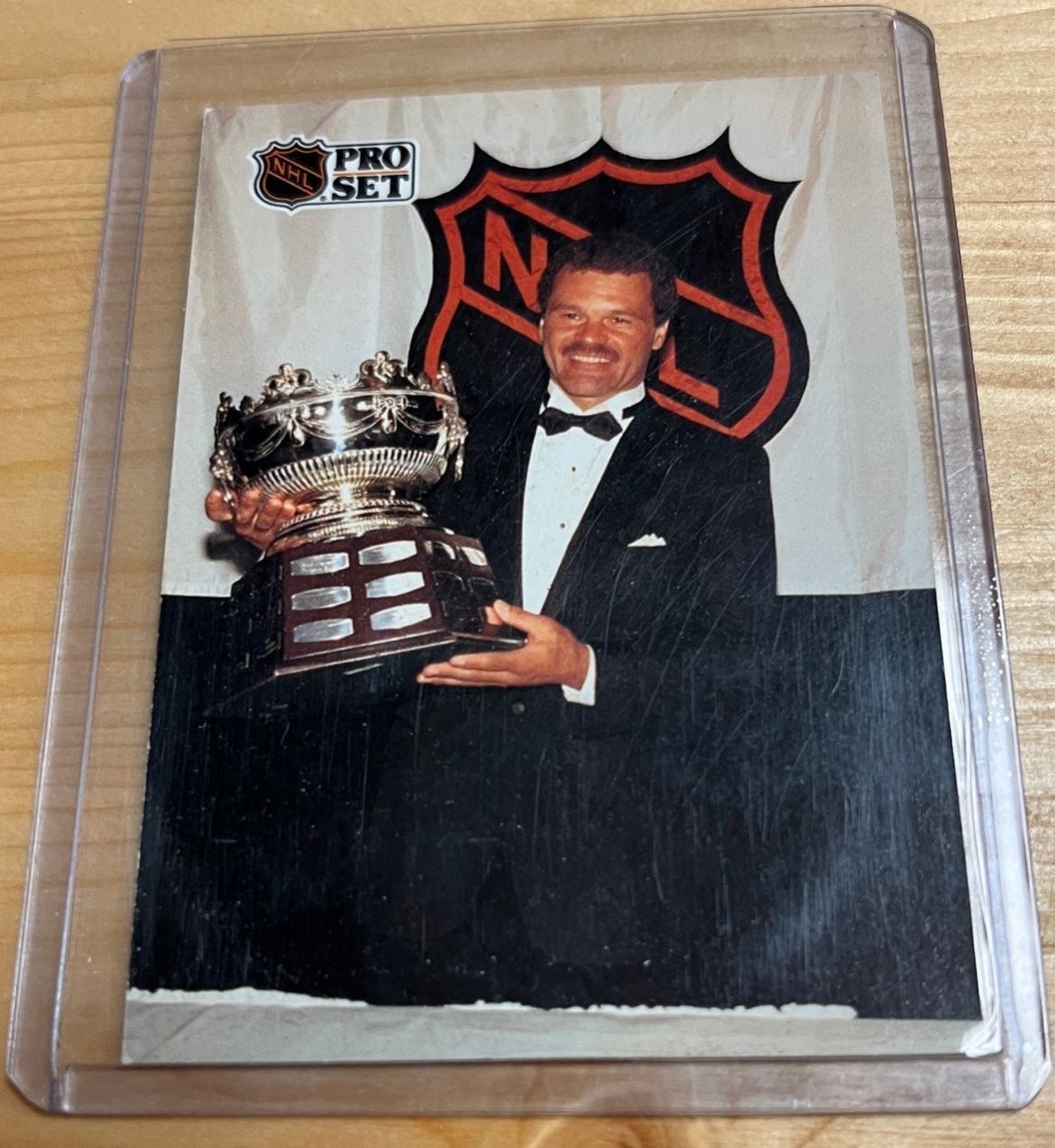 1991 Pro Set Dirk Graham #323 Chicago Blackhawks Hockey Card