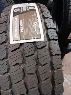 New set of tires Pegasus all terrain 31 1050 15 lt