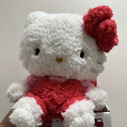 New Hello Kitty Character And Throw Set 