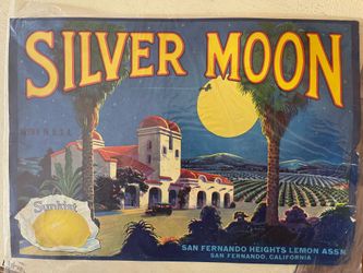 Shipping crate label