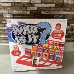 BRAND NEW WHO IS IT GAME 