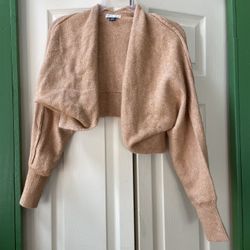 Ladies America Eagle Crop Cardigan 
