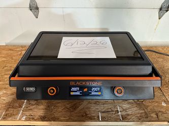 BlackStone E-Series Flat Top