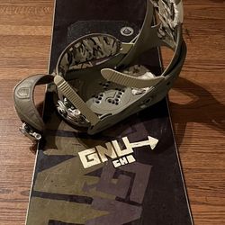 Snowboard/Bindings/Boots/Helmet