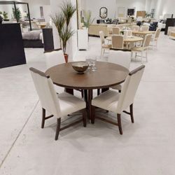Dining set table with 4 chairs