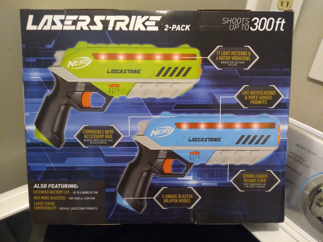 Nerf Lazer Tag Guns Brand New