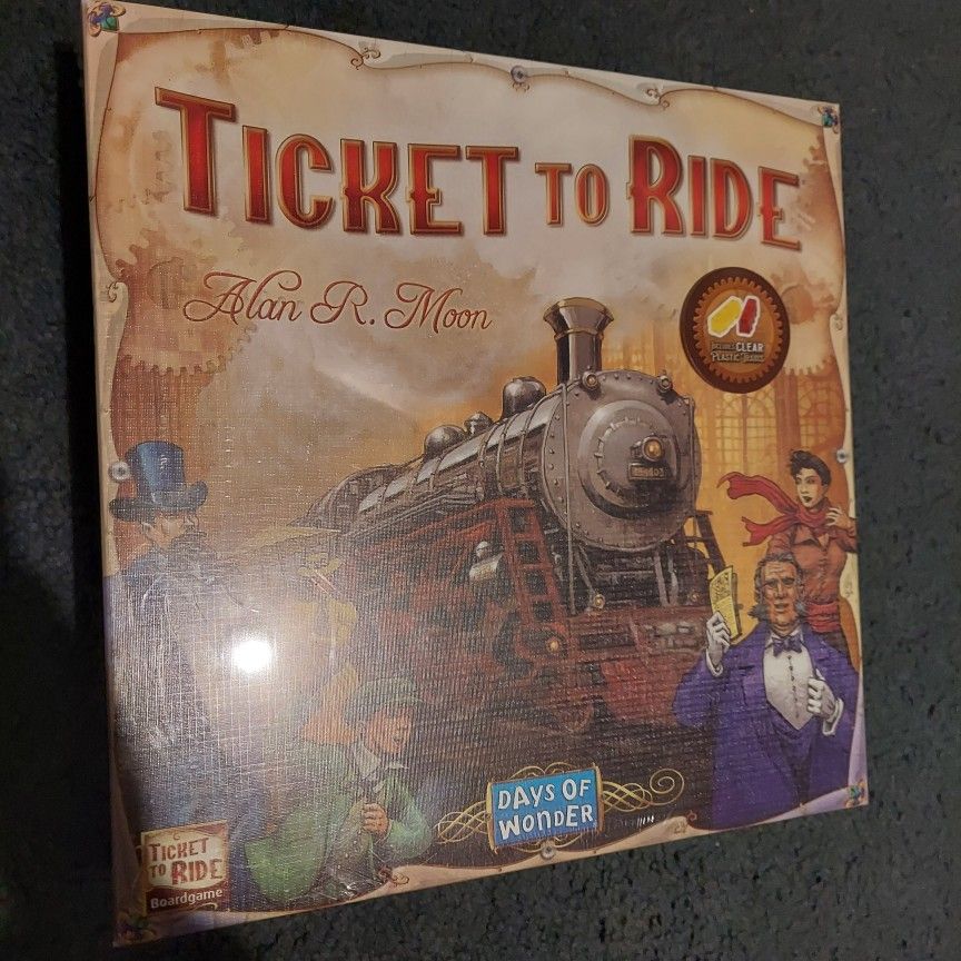 Ticket To Ride Board Game (New In Shrink)