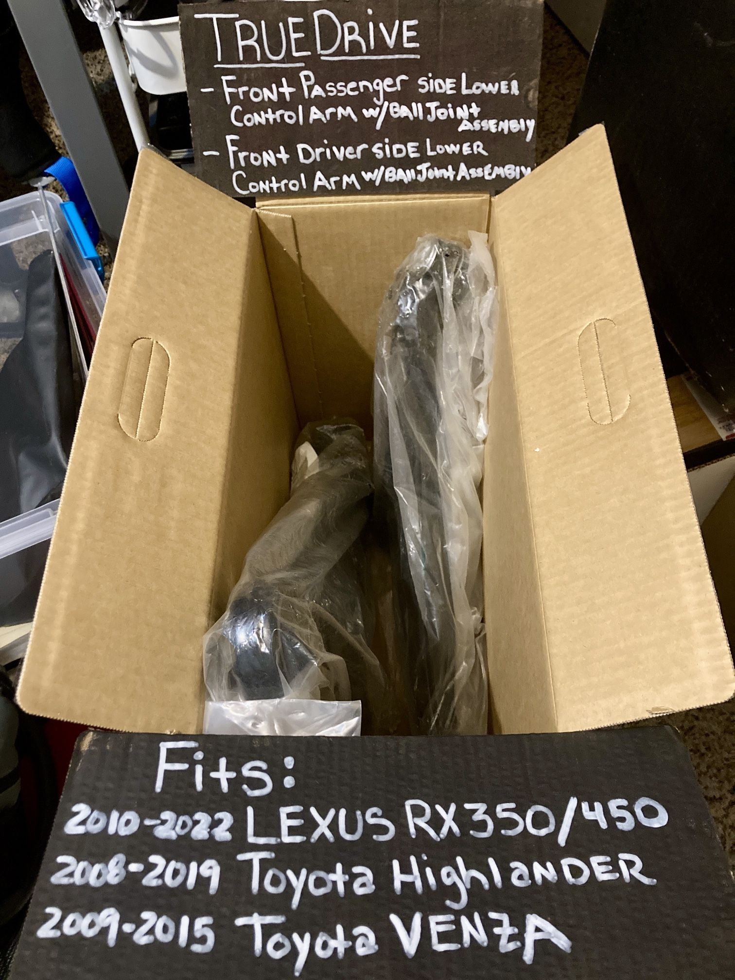 Lexus & Toyota Lower Control Arms (set Of 2)