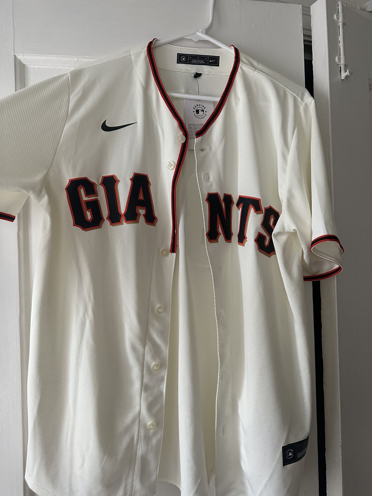 NWT Authentic SF Giants Home Jersey -Brandon Crawford for Sale